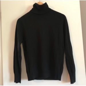 New Zara Wool Cashmere Blend Sweater Black Size Small
